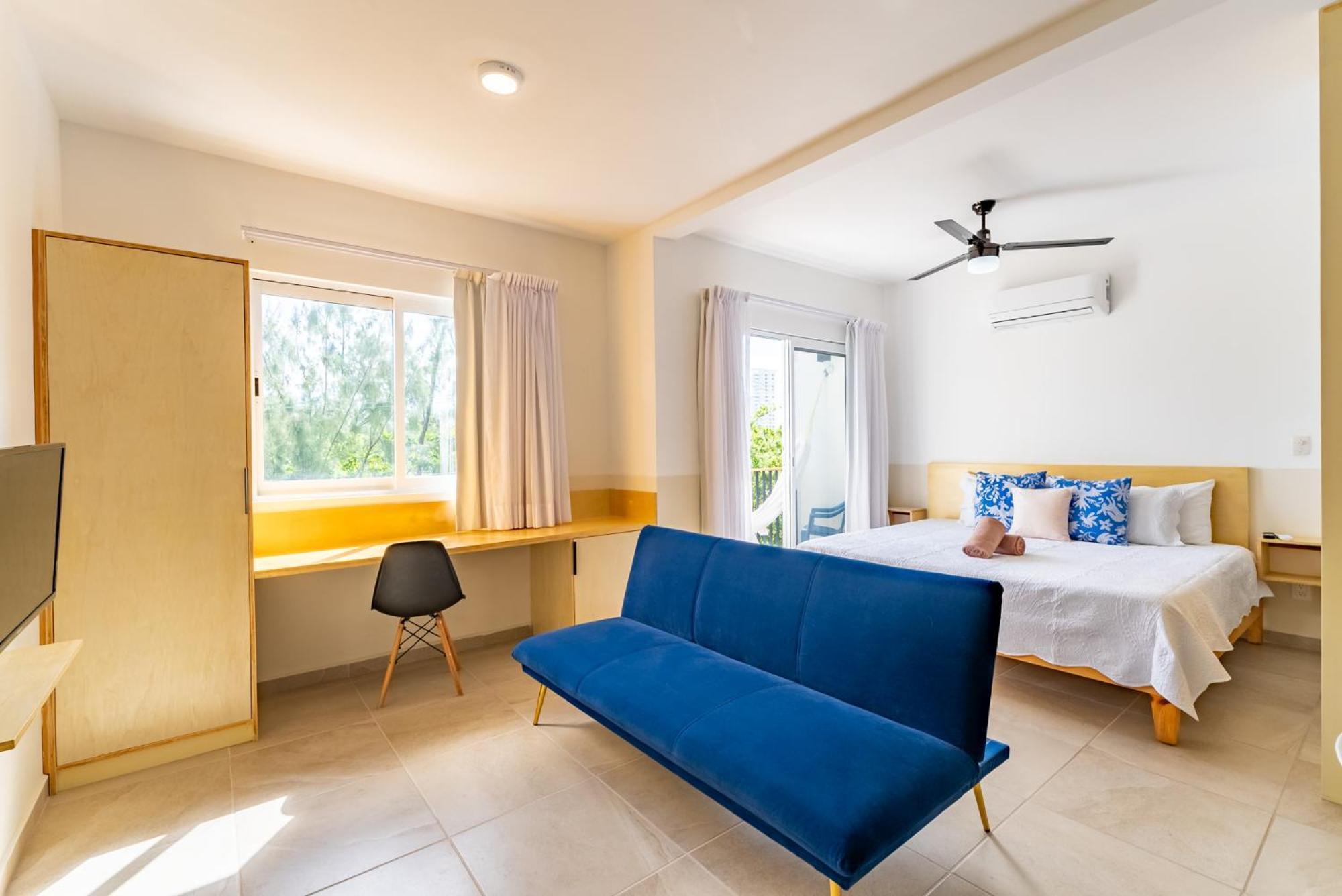 Bed Away Studios Cancún Exterior foto